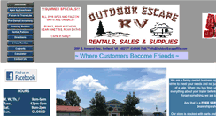 Desktop Screenshot of outdoorescapervs.com